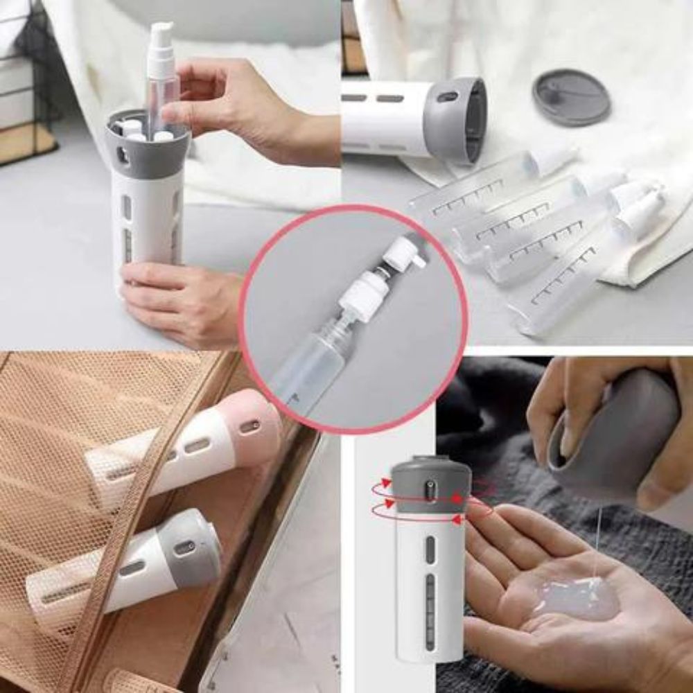 4 In 1 Travel Shampoo Dispenser