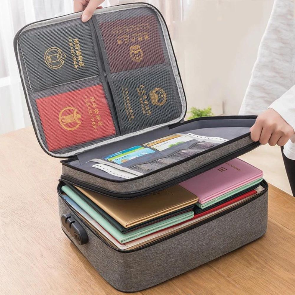 Travel Document Organizer Bag