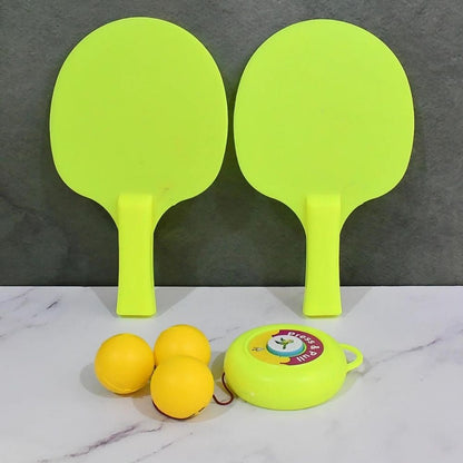 Indoor Table Tennis Trainer (3 Balls + 2 Rackets)