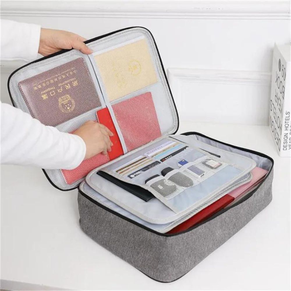 Travel Document Organizer Bag