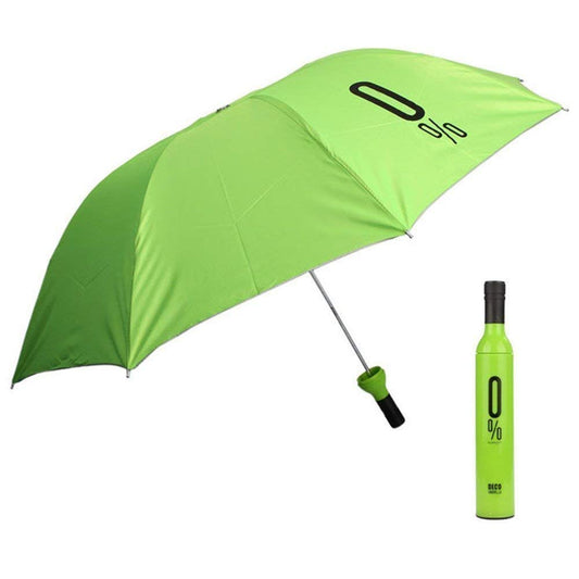 Portable Folding Umbrella with Bottle Cover(Assorted Color)