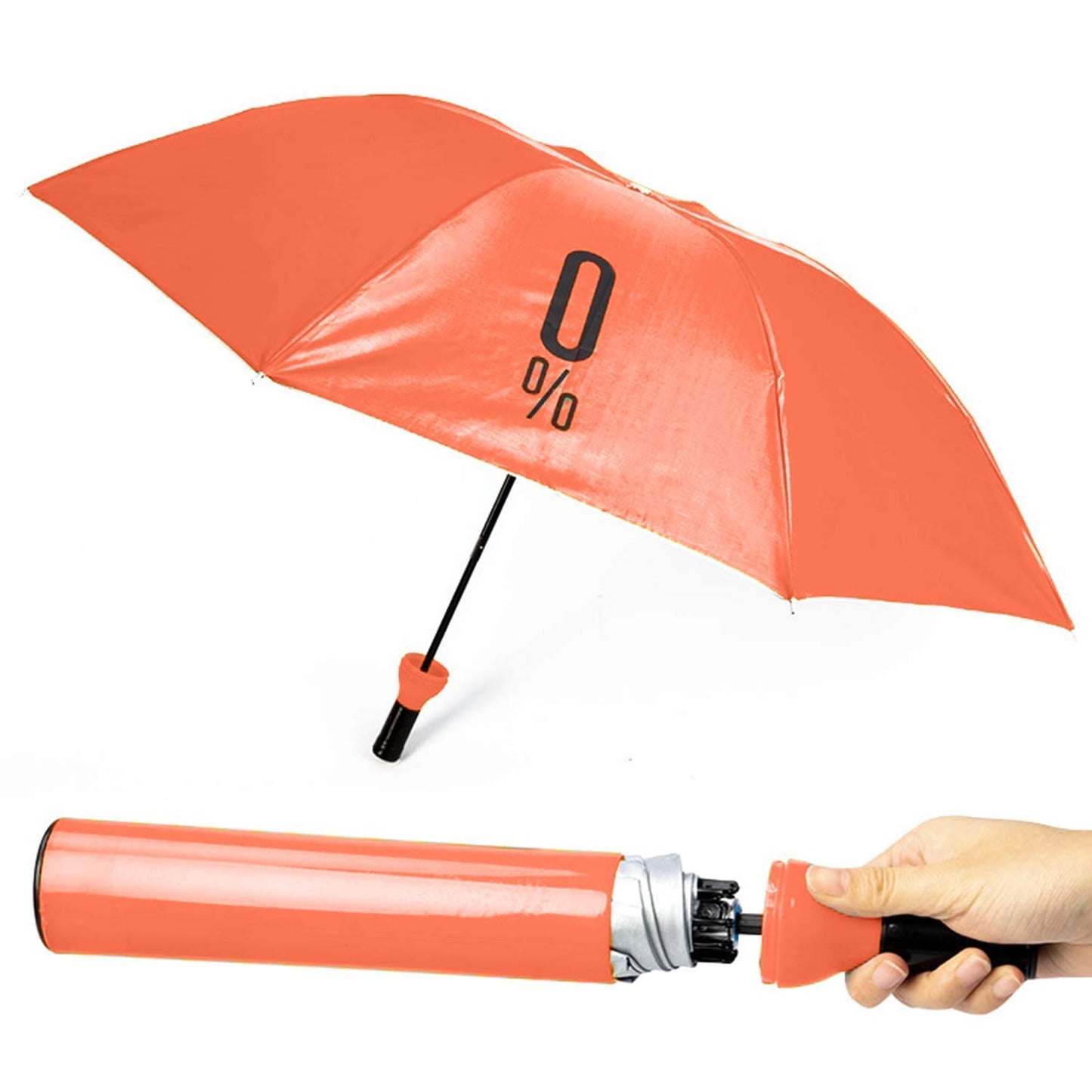 Portable Folding Umbrella with Bottle Cover(Assorted Color)