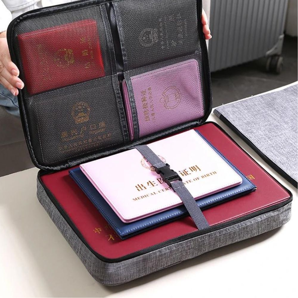 Travel Document Organizer Bag