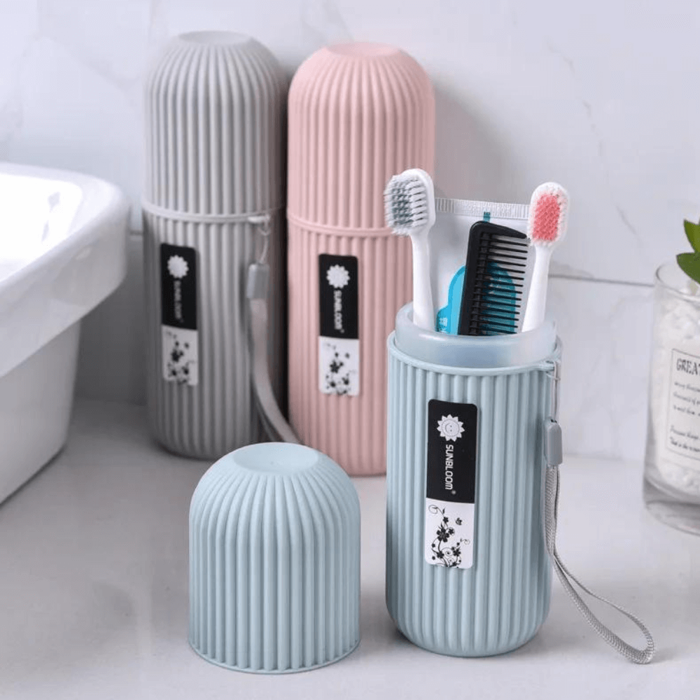 Travel Toothbrush Holder(Pack of 3): Organize Essentials Anywhere