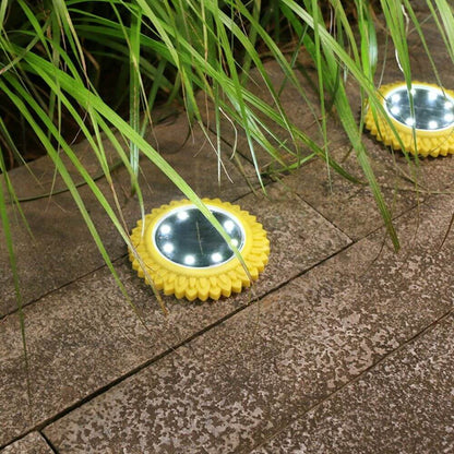 Solar Ground Automatic Sensor Light (Pack Of 4 Pieces)