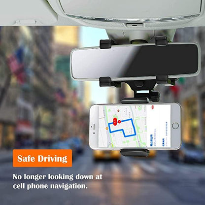 Car Rearview Mirror Phone Holder